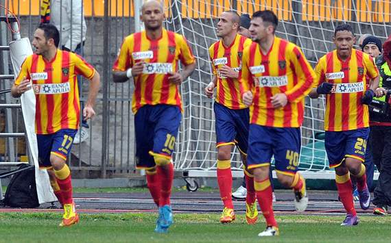 Lecce celebrating (Getty Images)