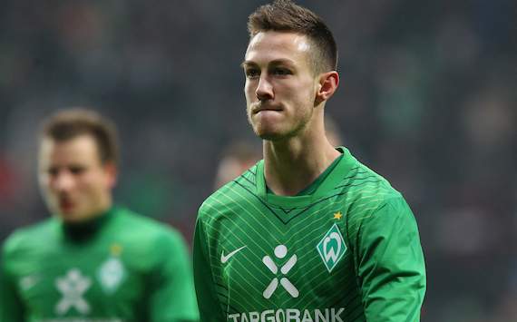 Werders neuer Abwehrspieler Francois Affolter