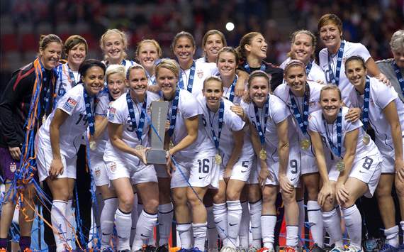 U.S. women's team - World Cup Qualifying final