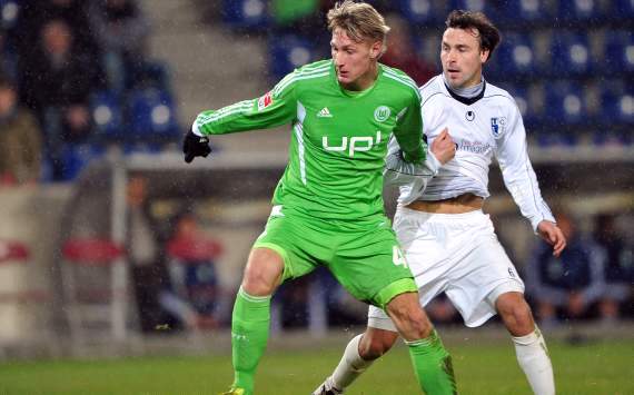 Germany, VfL Wolfsburg vs. 1. FC Magdeburg, Sebastian Polter