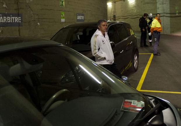 Se cumple un año de la foto de Jose Mourinho en el párking del Camp Nou