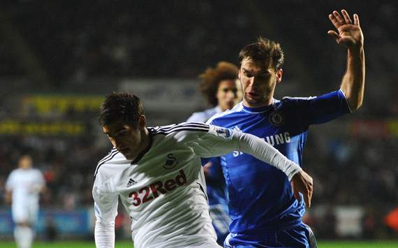 EPL: Branislav Ivanovic- Danny Graham, Swansea City v Chelsea 