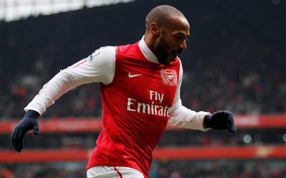 EPL - Arsenal vs Blackburn, Thierry Henry