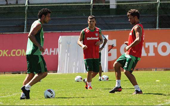 Fred, Wagner e Sobis - Fluminense