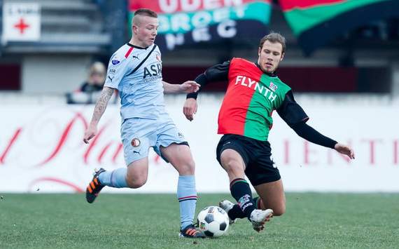 Feyenoord wint eenvoudig in Nijmegen