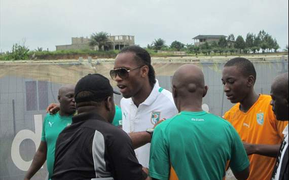 Cote d'Ivoire's Didier Drogba