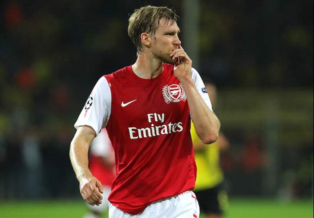 Arsenal defender Per Mertesacker blames poor form on lack of Premier League winter break