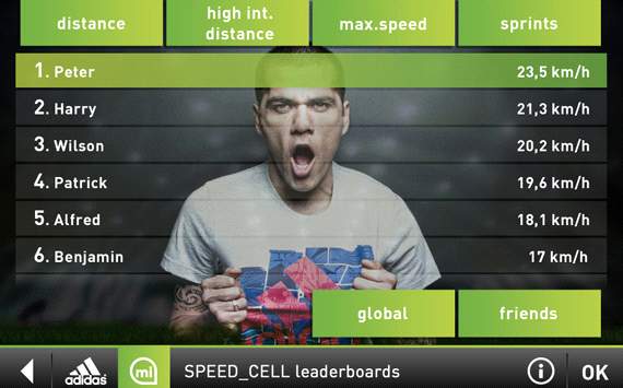 Prove you're fast with adidas miCoach
