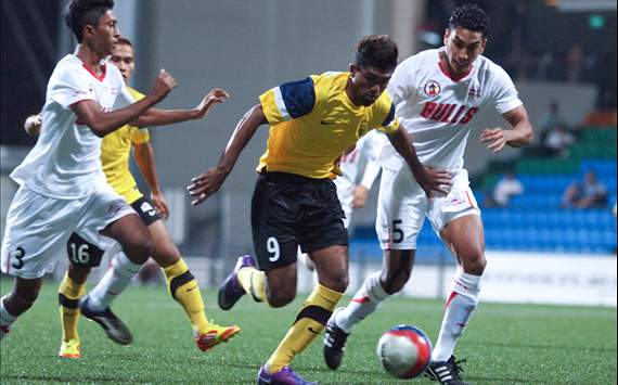 Nurullah Hussein, Adrian Dhanaraj, Thamil Arasu, Gombak vs Harimau Muda, S.League, Singapore