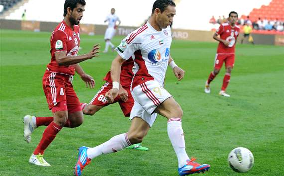 ريكاردو أوليفييرا - مهاجم نادي الجزيرة أمام الشارقة