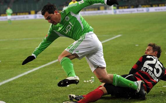VfL Wolfsburg v SC Freiburg - Bundesliga 