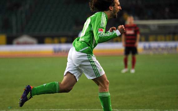 Petr Jiracek und sein erster Treffer für den VfL Wolfsburg