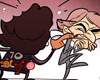 Cartoon: Maradona throws his toys out of the pram