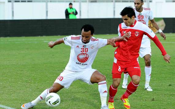 الشارقة والإمارات - الدوري الإماراتي للمحترفين