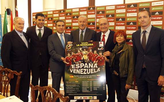 Fernando Hierro, Vicente Del Bosque, España-Venezuela