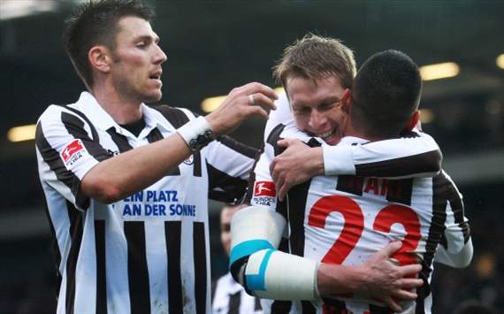 Jubel beim FC St. Pauli