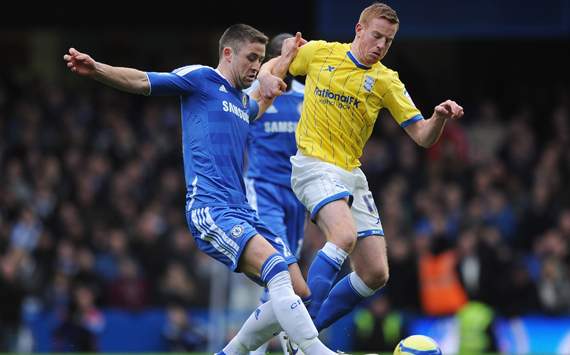 FA Cup,  Gary Cahill; Adam Rooney, Chelsea Vs Birmingham City