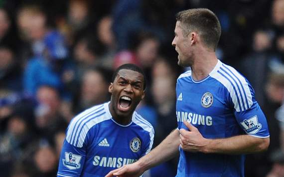 FA Cup - Chelsea v Birmingham City, Daniel Sturridge and Gary Cahill 