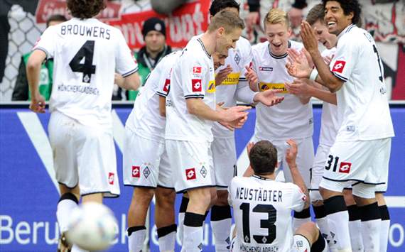 Borussia Mönchengladbach gegen den 1. FC Kaiserslautern