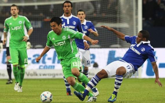 Zwischen Schalke und Wolfsburg ging es heß her
