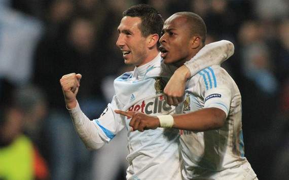 Champions League : Morgan Amalfitano & Andre Ayew (Olympique de Marseille vs Inter Milan)