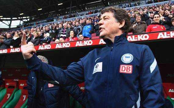FC Augsburg - Hertha BSC, Otto Rehhagel