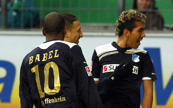 VfL Wolfsburg v 1899 Hoffenheim, Ryan Babel & Roberto Firmino