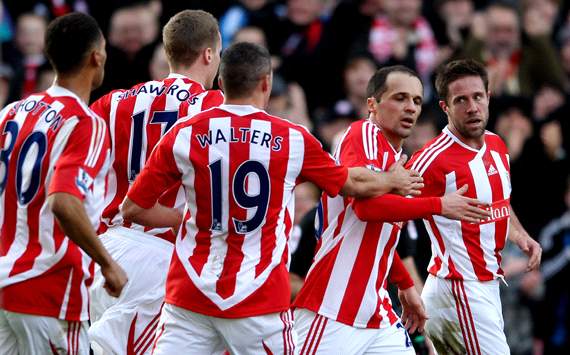 EPL: Matthew Upson, Stoke City v Swansea City