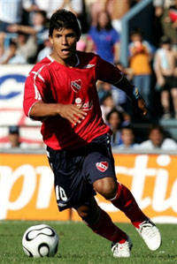 Sergio Aguero of Independiente (AFP)