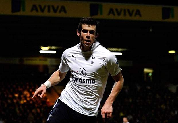  Tottenham winger Bale breaks down with hamstring injury