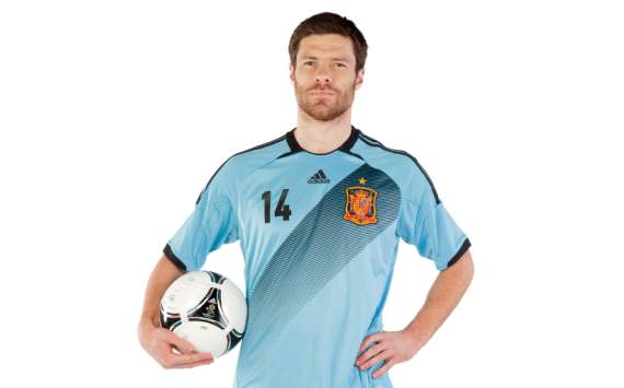 Xabi Alonso Spain shirt