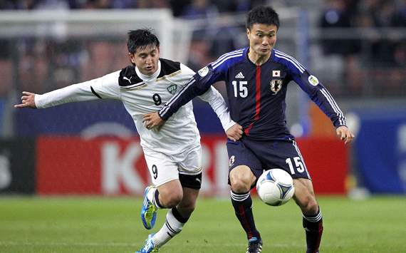 Japan's Yasuyuki Konno and Uzbekistan's Aleksandr Shadrin