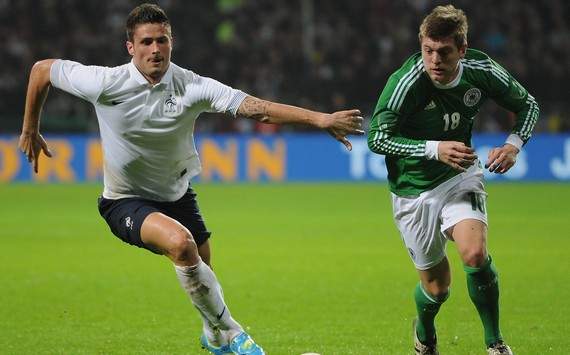 Friendly : Olivier Giroud vs Toni Kroos (France vs Germany)