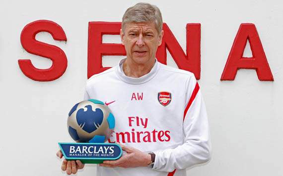 Barclays Manager of the Month_Arsene Wenger
