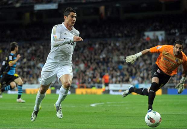 Cristiano Ronaldo pulls away from the suspended Lionel Messi in the race for the Golden Shoe