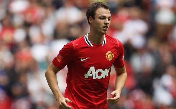  FA Community Shield, Jonny Evans, Manchester City v Manchester United