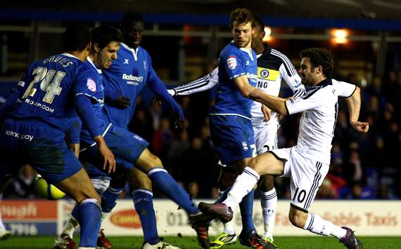 FA Cup: Juan Mata, Birmingham City v Chelsea