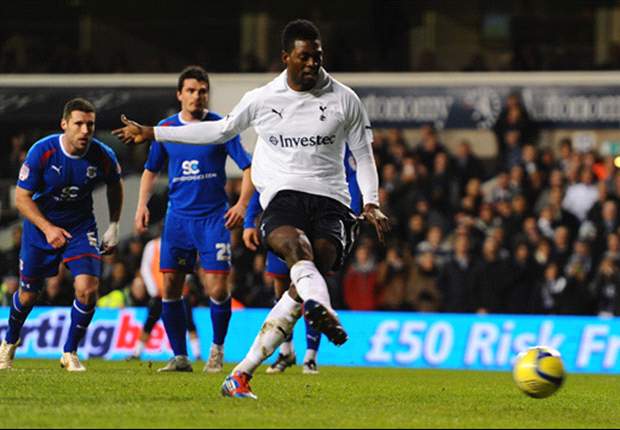 Tottenham confident of forcing through deal for Manchester City outcast Adebayor