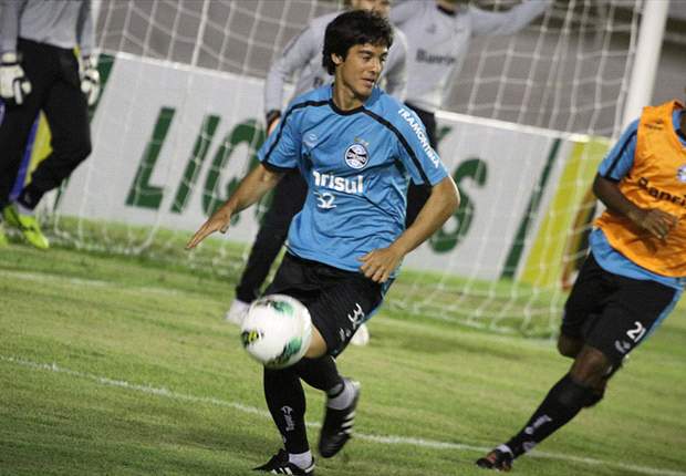 Grêmio:Bertoglio deve ficar à disposição contra Lusa