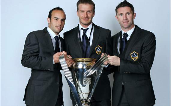 Landon Donovan, David Beckham, Robbie Keane-LA Galaxy
