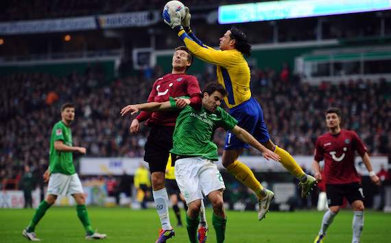 Tim Wiese spielte gegen Hannover Stark