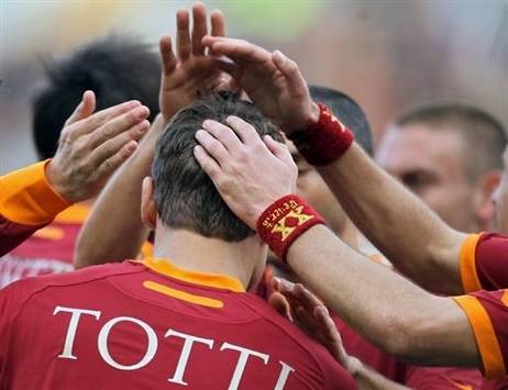 Totti - Roma-Parma (AFP)