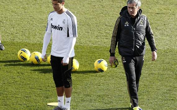 Cristiano Ronaldo, Jose Mourinho - Real Madrid