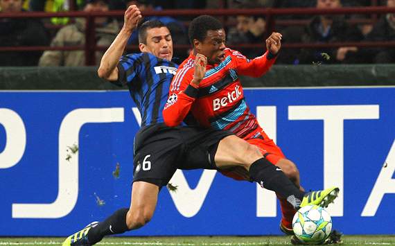Lucio, Loic Remy - Inter-Olympique Marseille (Getty Images)