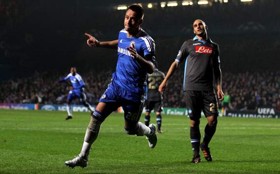 UEFA Champions League : John Terry, Chelsea FC v SSC Napoli