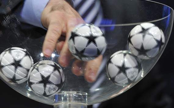 UEFA Champions League Play-Off Draw 
