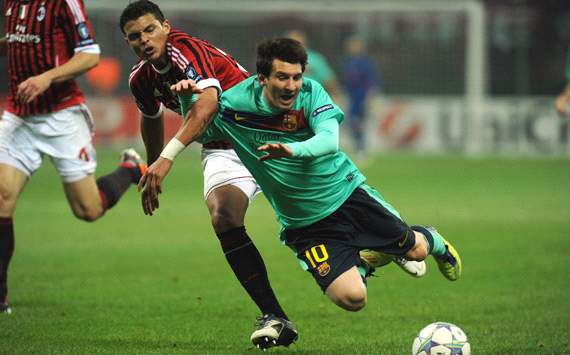 Thiago Silva & Messi - Milan-Barcelona