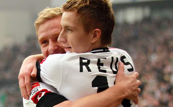 Gladbach-Jubel: Hanke und Reus