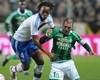Ligue 1 : Laurent Battles vs Bakary Kone (AS Saint-Etienne vs Olympique Lyonnais) Ligue 1 : Laurent Battles vs Bakary Kone (AS Saint-Etienne vs Olympique Lyonnais)