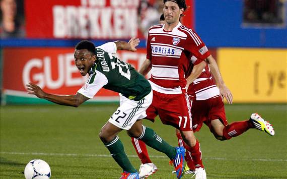 Rodney Wallace, Ricardo Villar; Portland Timbers -FC Dallas